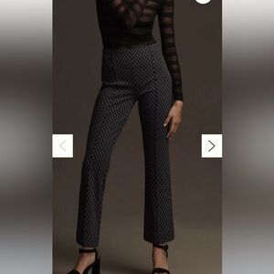 Maeve the Margot kick flare pant argyle edition